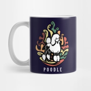 Poodle | Retro design for Dog Lovers Mug